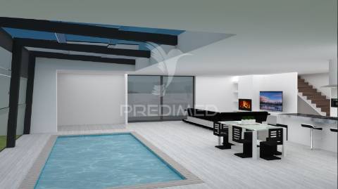 Moradia v3 c/ piscina interior santa maria da feira