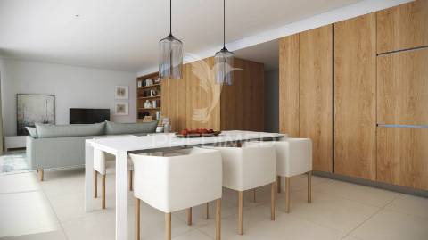 Apartamento t2 luxo, condomínio fechado, em lagos 