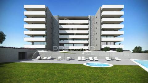Apartamento t2 luxo, condomínio fechado, em lagos 