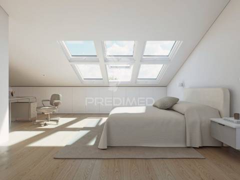 Apartamento t3 duplex c/ terraço