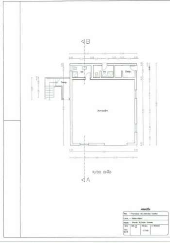 Armazém e habitação com 2500 m2 de terreno - algoz