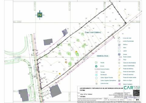 Terreno com 5266m2 em fátima