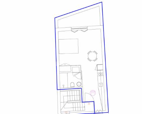 Apartamento t0 zona histórica de aveiro