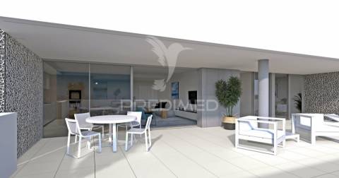 Lagos grande apartamento t2 duplex luxo e vista mar