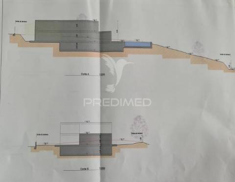 Loulé , tôr - lote com 3628m2 / ruína com 285,35m2  / plot with 3628m2 / ruin with 285.35m2