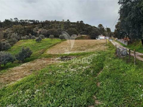 Terreno urbano com pavilhão, monsanto / alcanena
