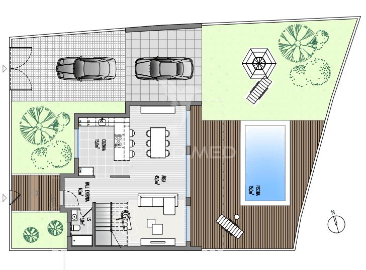 Terreno para moradia s. domingos de rana com projeto arq