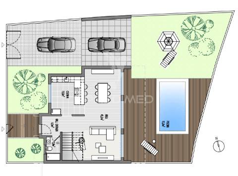 Terreno para moradia s. domingos de rana com projeto arq