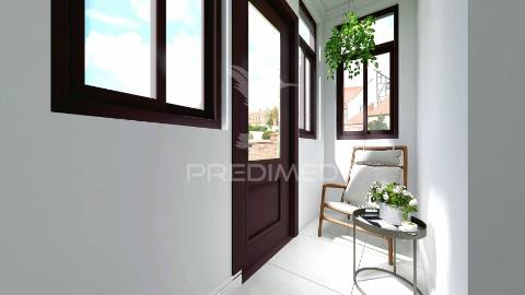 Moradia t4 com pátio e jardim