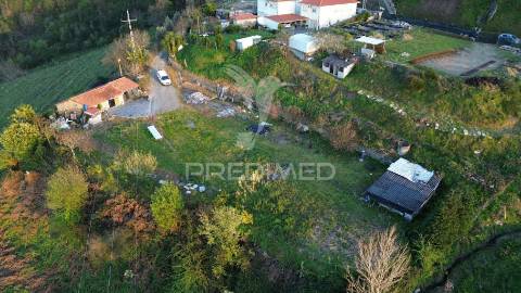 Terreno rustico com alpendre em penacova - felgueiras