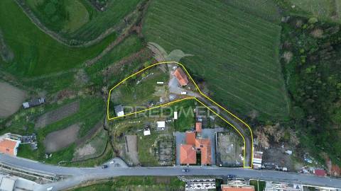 Terreno rustico com alpendre em penacova - felgueiras