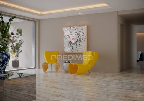 Apartamento t2 de luxo na estrada monumental.