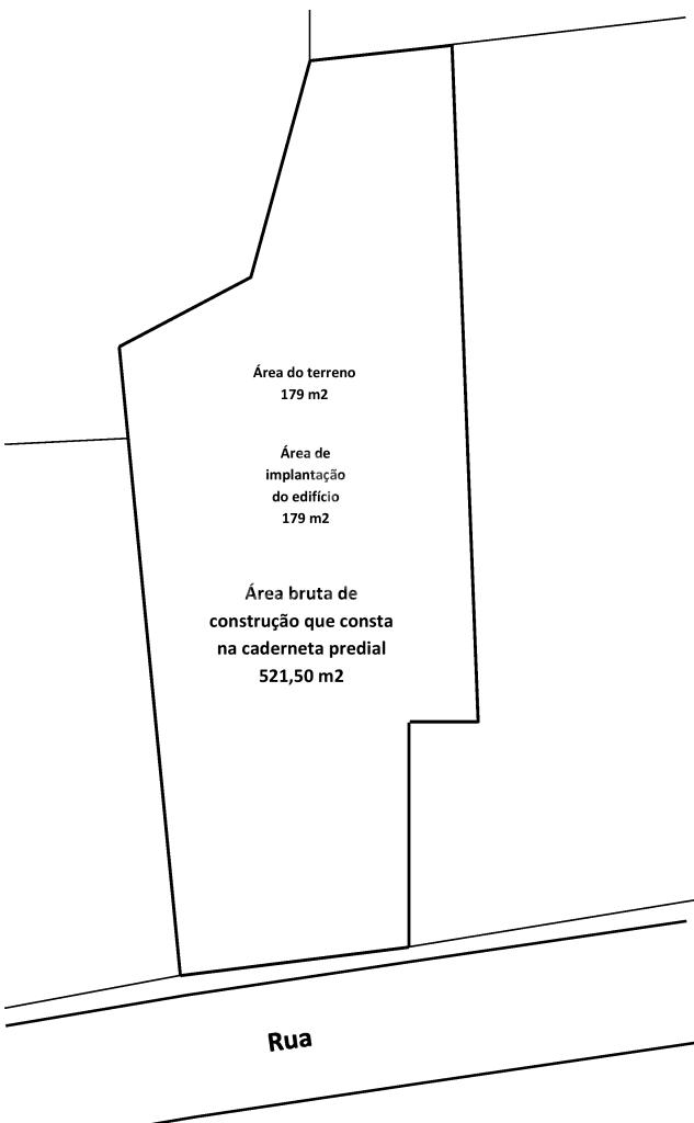 Lagos centro histórico terreno para construção 521m2