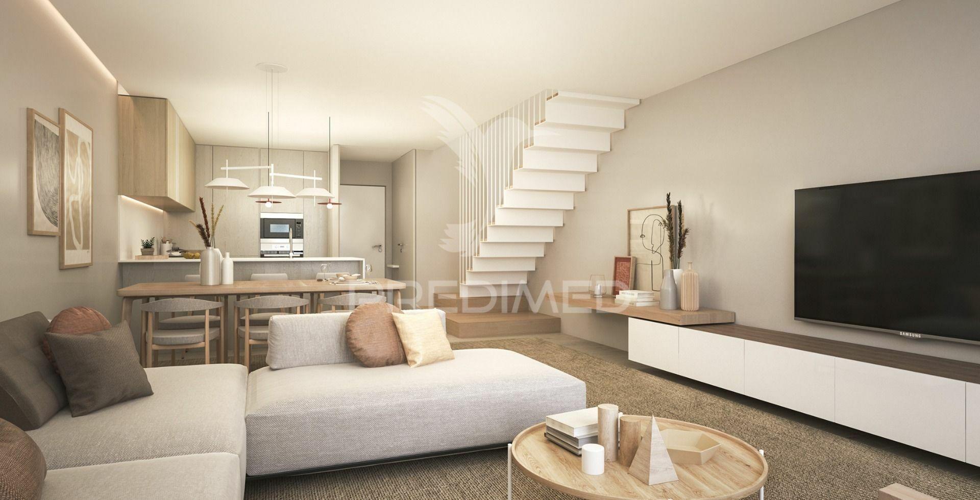 Apartamento t2duplex cond. privado (novo) - apulia ( esposende)
