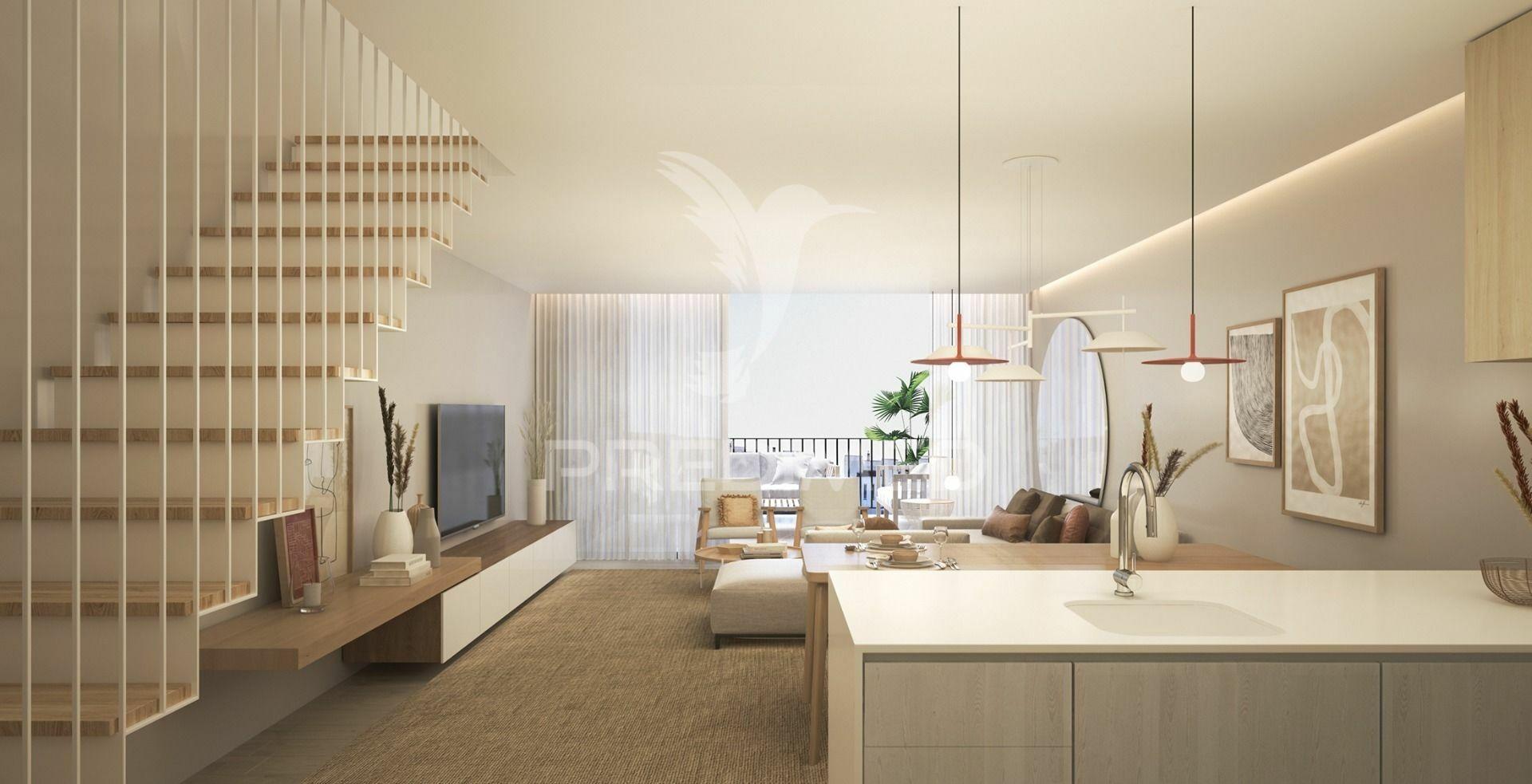 Apartamento t2duplex cond. privado (novo) - apulia ( esposende)