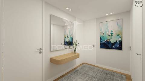 Apartamento t4 novo c/ vistas de rio, vila nova de gaia