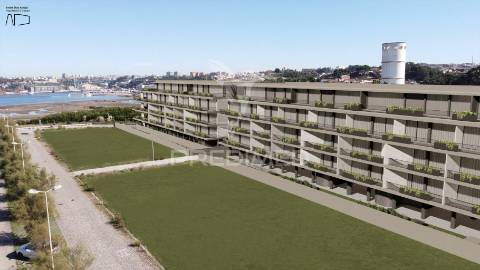 Apartamento t4 novo c/ vistas de rio, vila nova de gaia