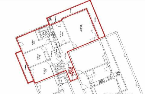 Apartamento t3 semi-novo, com 3 frentes em peso da regua