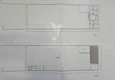 Pavilhão para armazém e atividade industrial no centro leiria