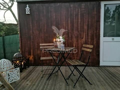 Propriedade situada em alte - terreno e tiny house