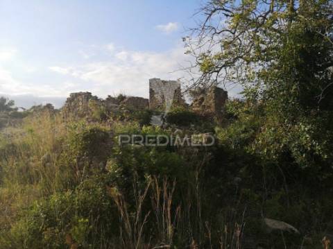 Santa barbara de nexe - terreno com ruína / land with ruin