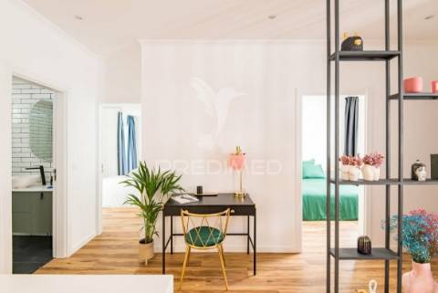 Apartamento t2 com logradouro no centro do funchal