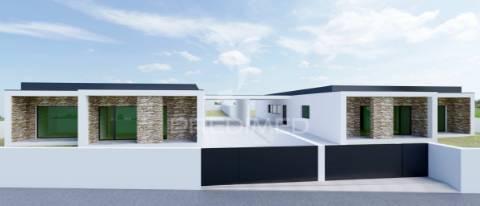 Moradia térrea v4, inseridas em lotes de 1000m2