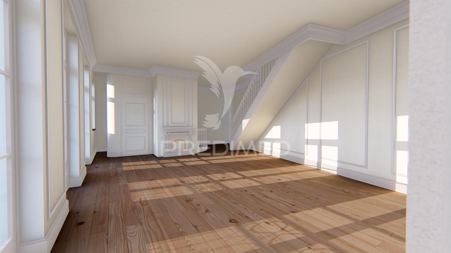 T3 duplex de luxo - baixa do porto