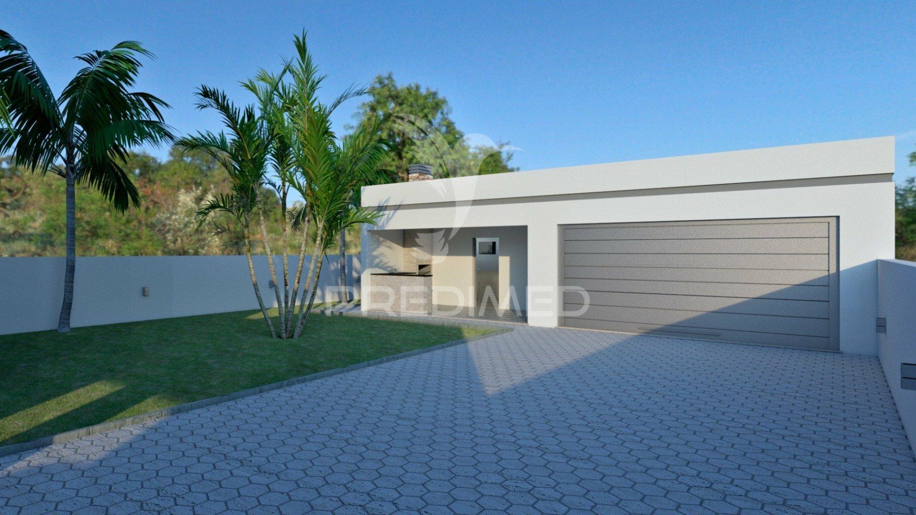 Moradia de arquitetura moderna tipo t3