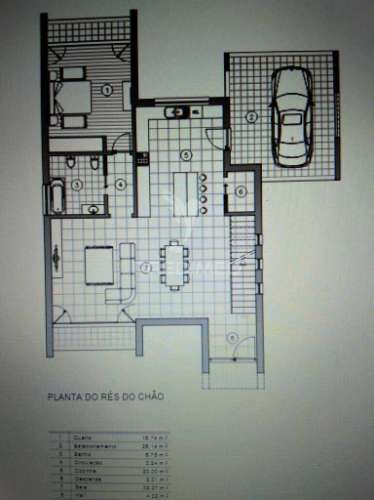 Moradia de arquitetura moderna tipo t3