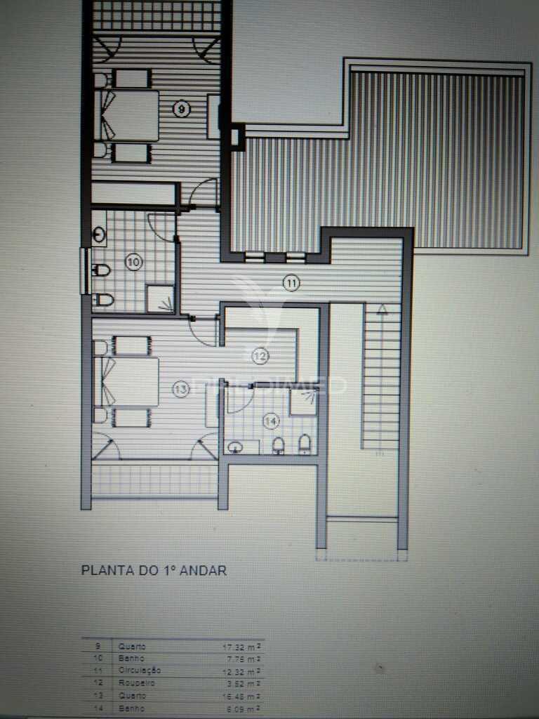 Moradia de arquitetura moderna tipo t3