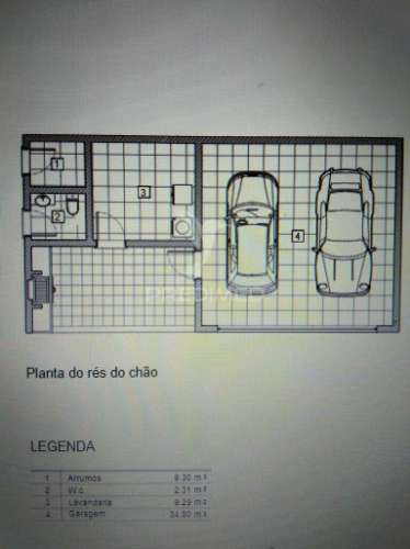 Moradia de arquitetura moderna tipo t3