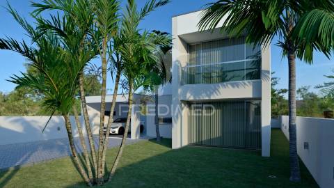 Moradia de arquitetura moderna tipo t3