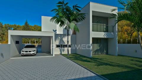 Moradia de arquitetura moderna tipo t3