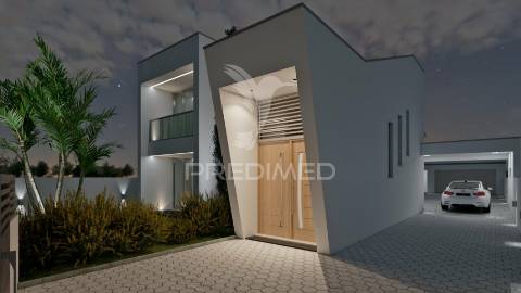 Moradia de arquitetura moderna tipo t3
