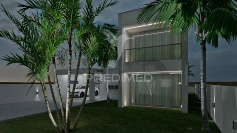 Moradia de arquitetura moderna tipo t3