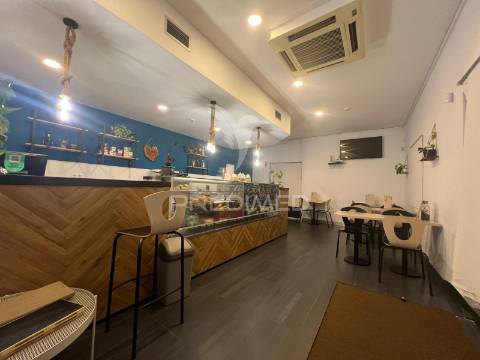 Trespasse de café snack bar em palmela