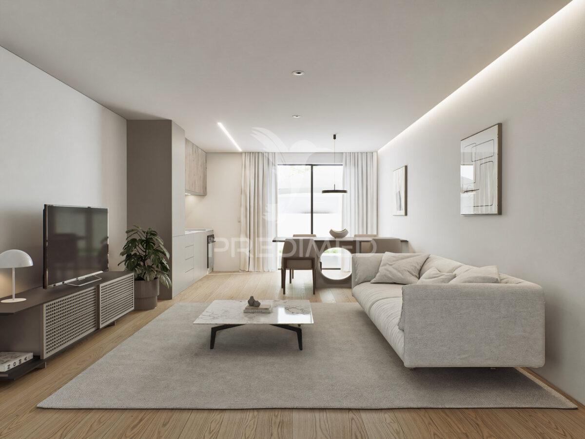 Apartamento t2 c/ terraço r/c