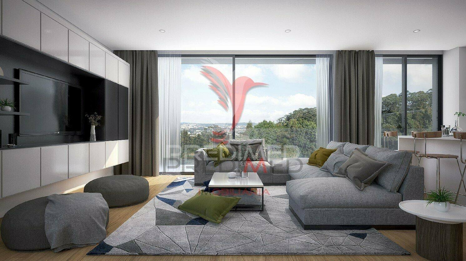 Apartamento t2 novo em santo ovídio (quinta de cravel)