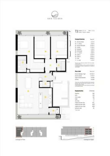 Apartamento t3 novo, vila nova de gaia