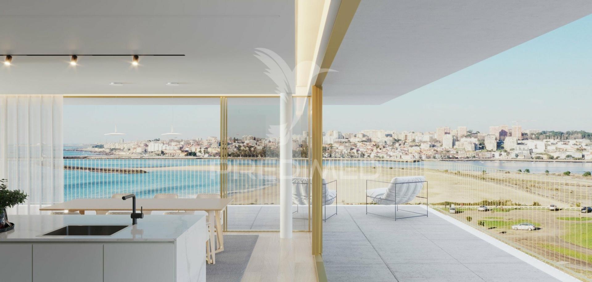 Apartamento t3 novo, vila nova de gaia