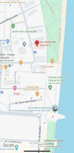 Lugar de estacionamento parque das nações.