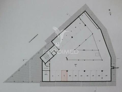 Apartamento t1, em construção, no edifício monserrate, matosinhos