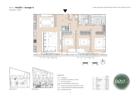 Luxuoso apartamento t3 novo, em paranhos