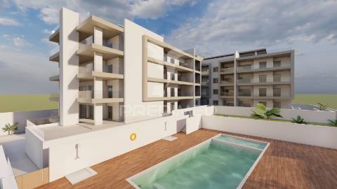 Apartamento t2 a estrear nos olhos de água, albufeira