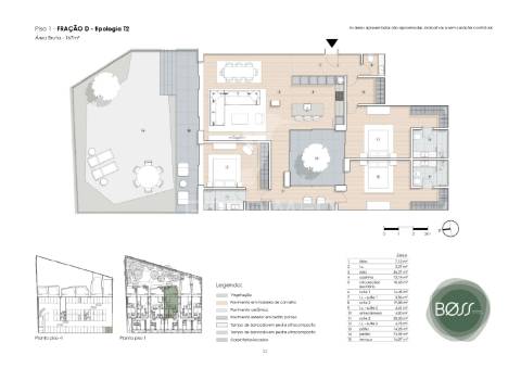 Apartamento t3 novo, com terraço e jardim privativo, em paranhos