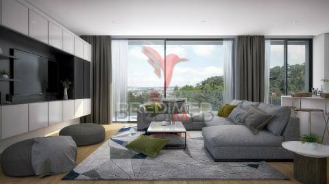 Apartamento t2 novo em santo ovídio (quinta de cravel)