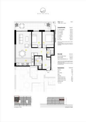Apartamento t2 novo, vila nova de gaia