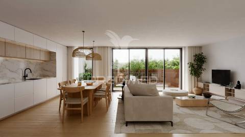 Apartamento t2 novo, com varanda, em paranhos