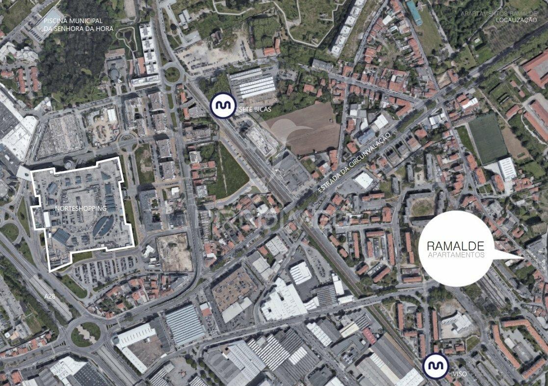 Apartamento t1 em ramalde - porto